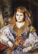 Pierre Renoir Algerian Woman Sweden oil painting artist